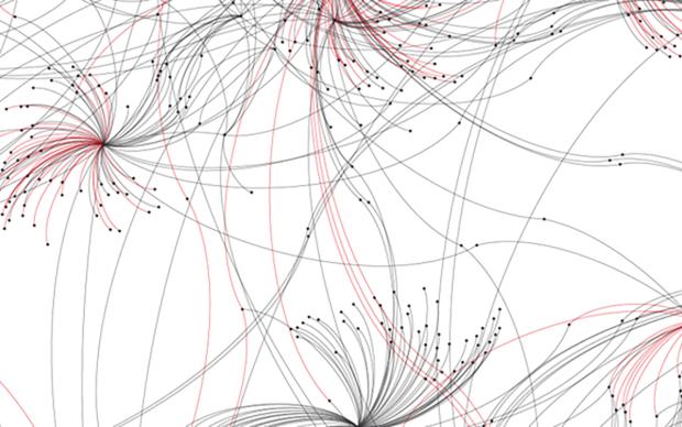 illustration of neuronal network