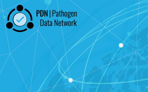 Pathogen Data Network's logo and visual