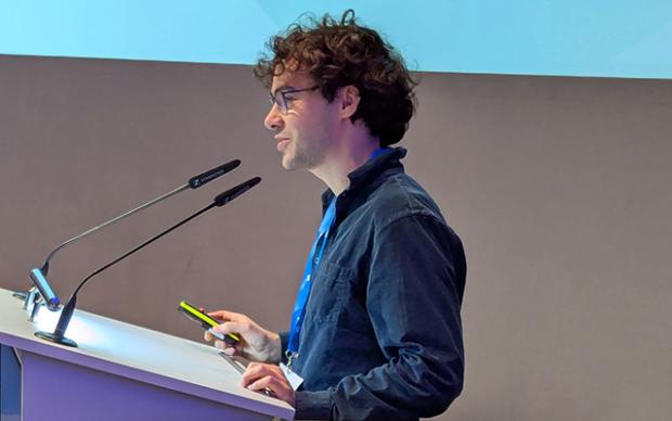Ilan Gold presenting at the [BC]2 Basel Computational Biology Conference