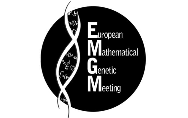 European Mathematical Genetics Meeting's logo