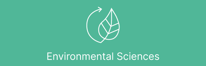 Environmental Sciences title and pictogram