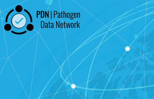 Pathogen Data Network's logo and visual