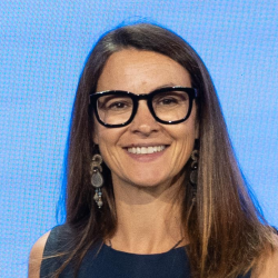 Photo of Anne Hiltpold, President of the Republic and Canton of the Geneva State Council